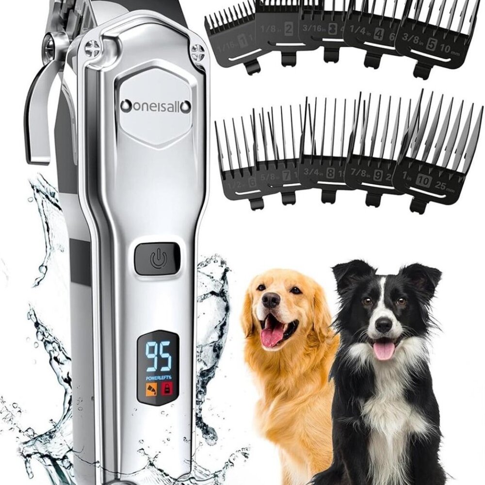 Professional Dog Hair Clipper and Grooming Kit